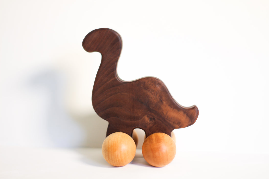 Brontosaurus Dinosaur Rolling Toy