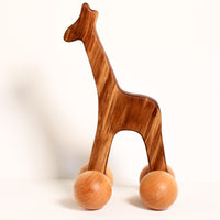 Giraffe Rolling Push Toy