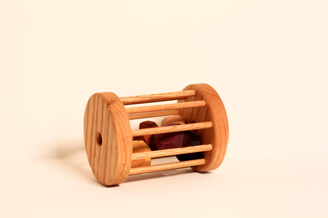 Wooden Gem Roller Toy