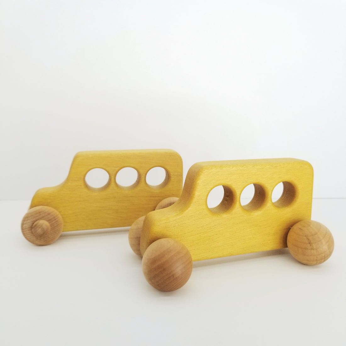 Yellow School Bus Rolling Toy