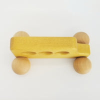 Yellow School Bus Rolling Toy