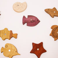 Wooden Magnetic Fishing Pole and Fish Set: Pre-Order