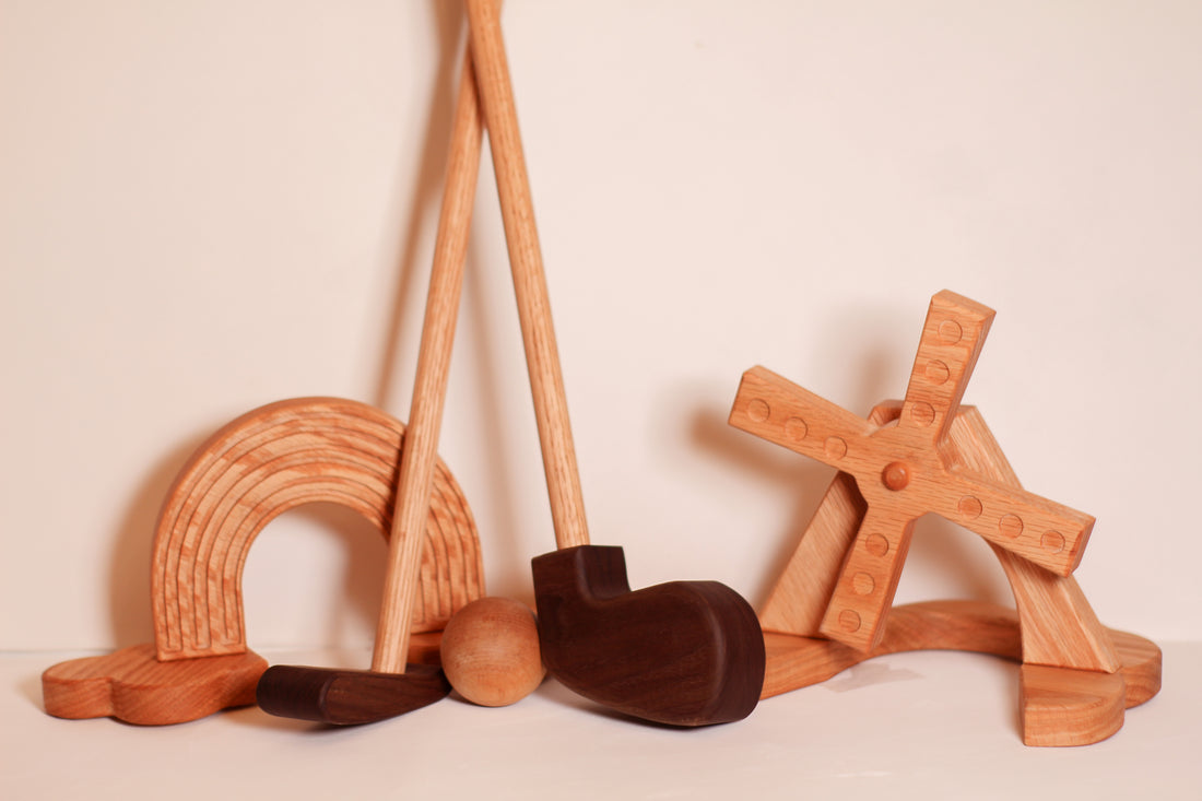 Wooden Golf Set