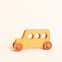 Yellow School Bus Rolling Toy