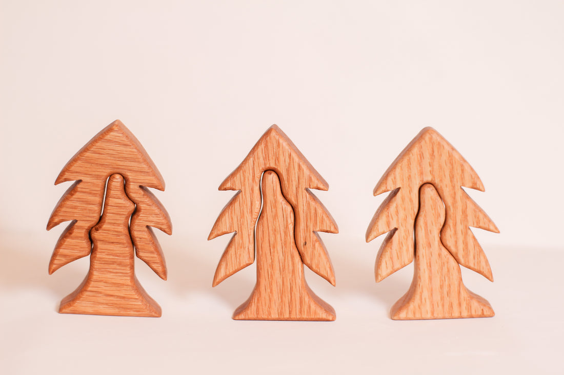 Tree Puzzle Set of 3