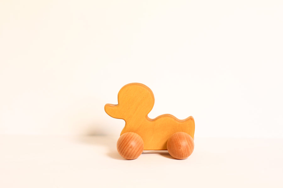 Yellow Duck Rolling Toy