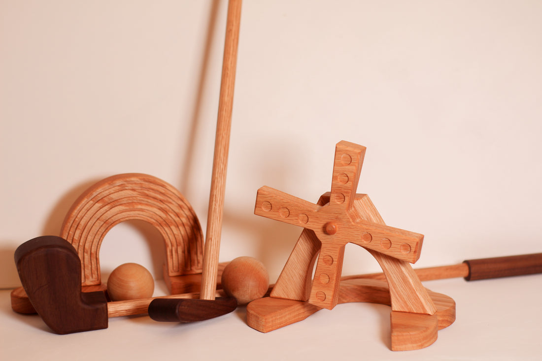 Wooden Golf Set