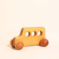 Yellow School Bus Rolling Toy
