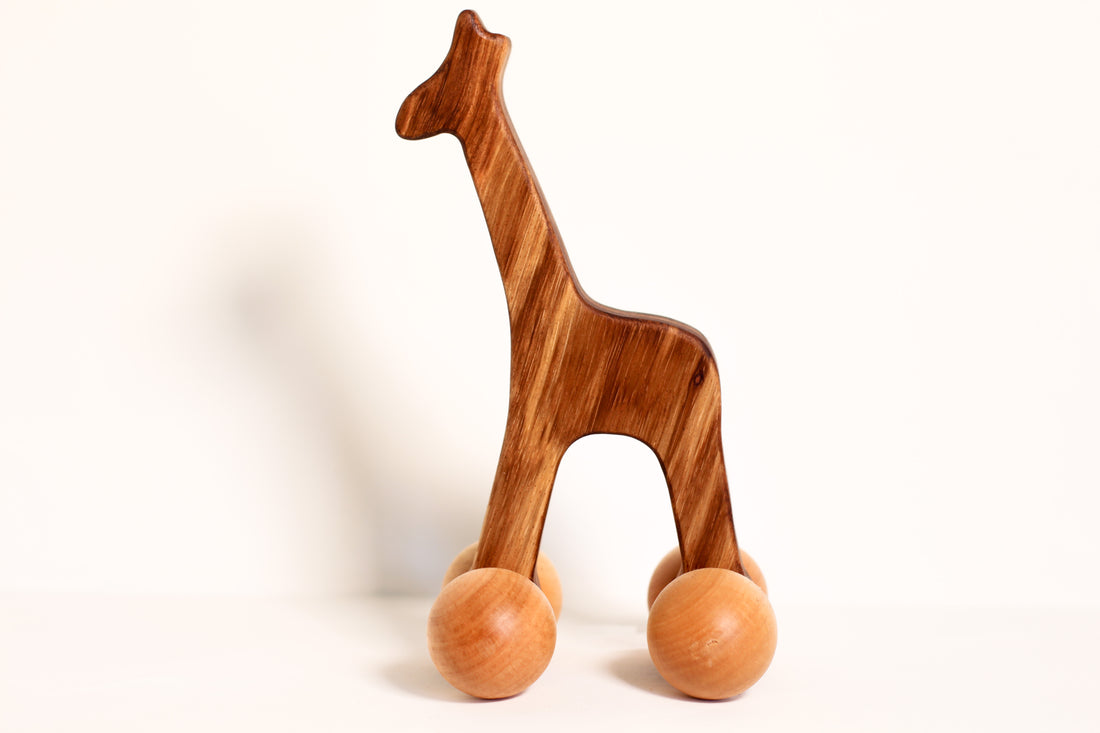Giraffe Rolling Push Toy